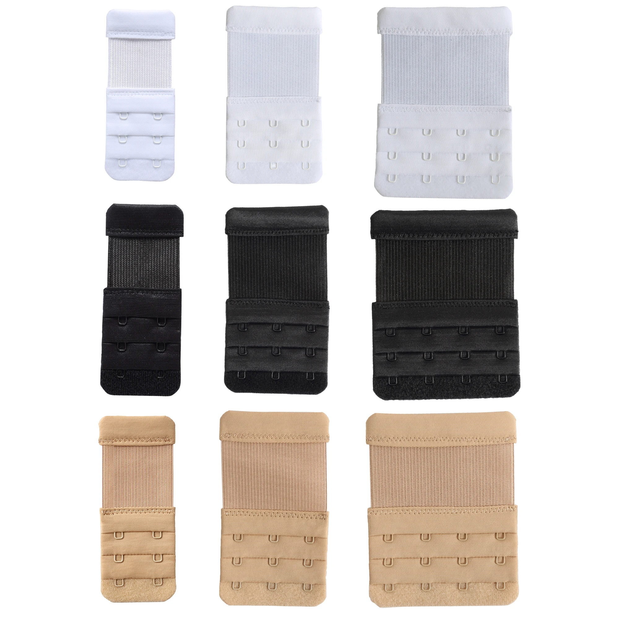 3 шт. женские эластичные Удлинители для бюстгальтера