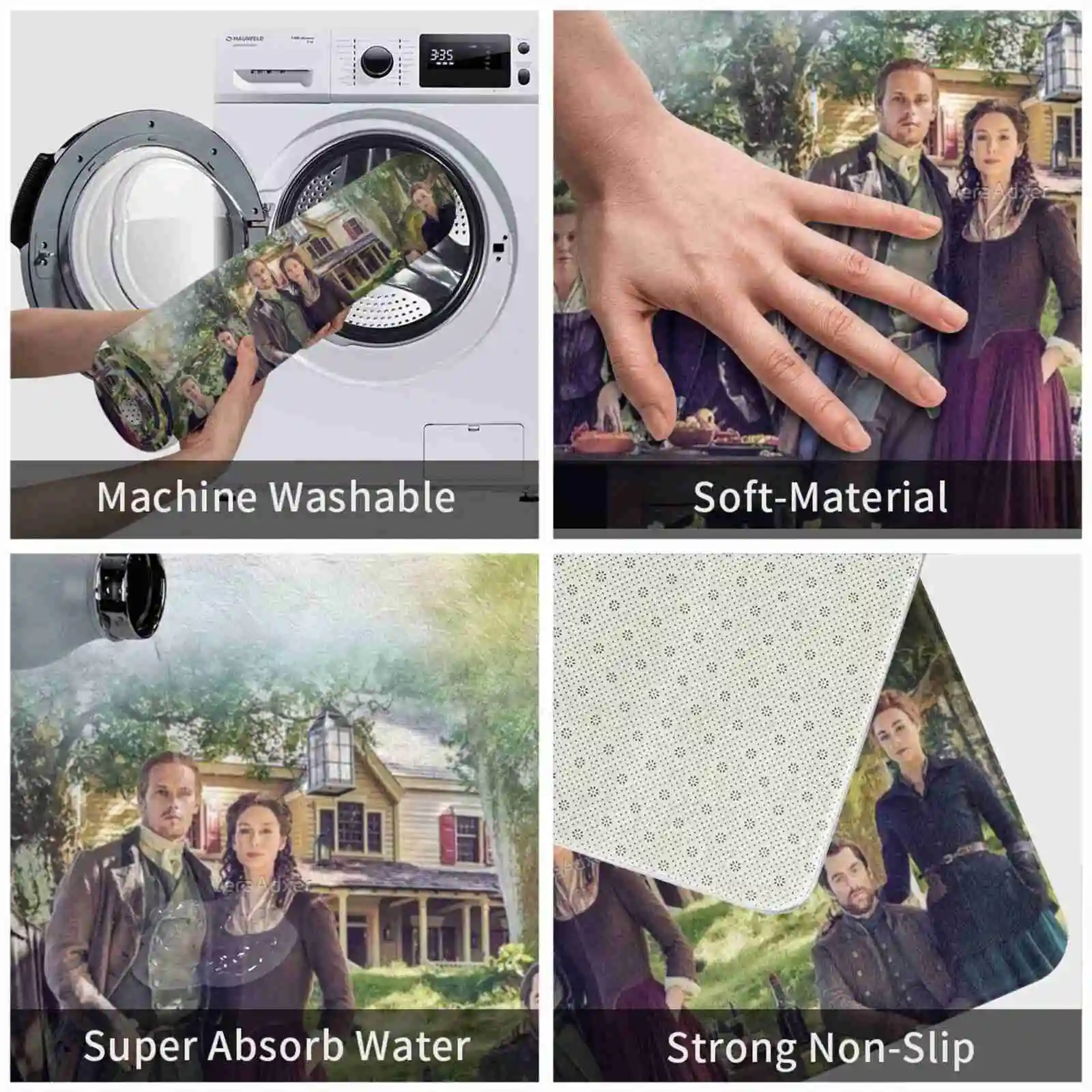 Мягкая Автомобильная подушка Vera Adxer Art домашний коврик дверной