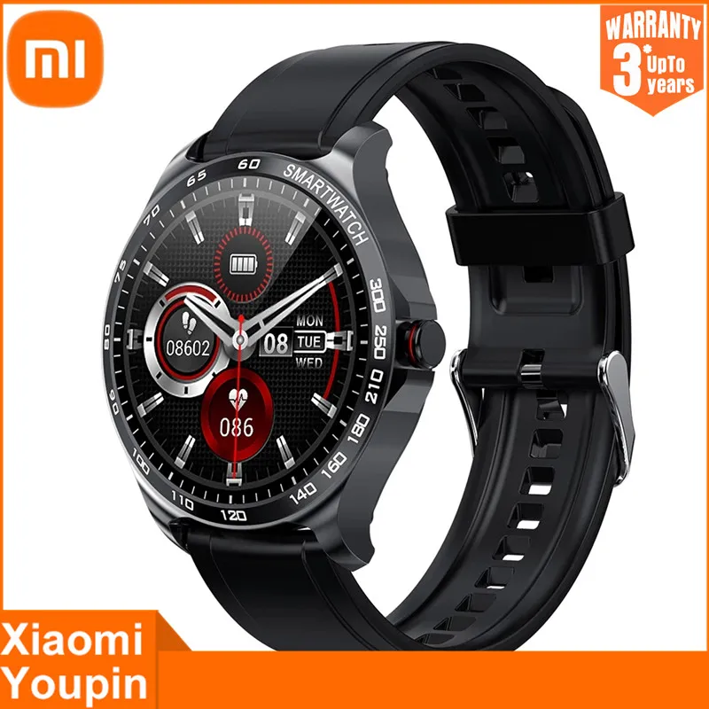 

Смарт-часы Xiaomi мужские с сенсорным экраном, IP68, Пульсометром