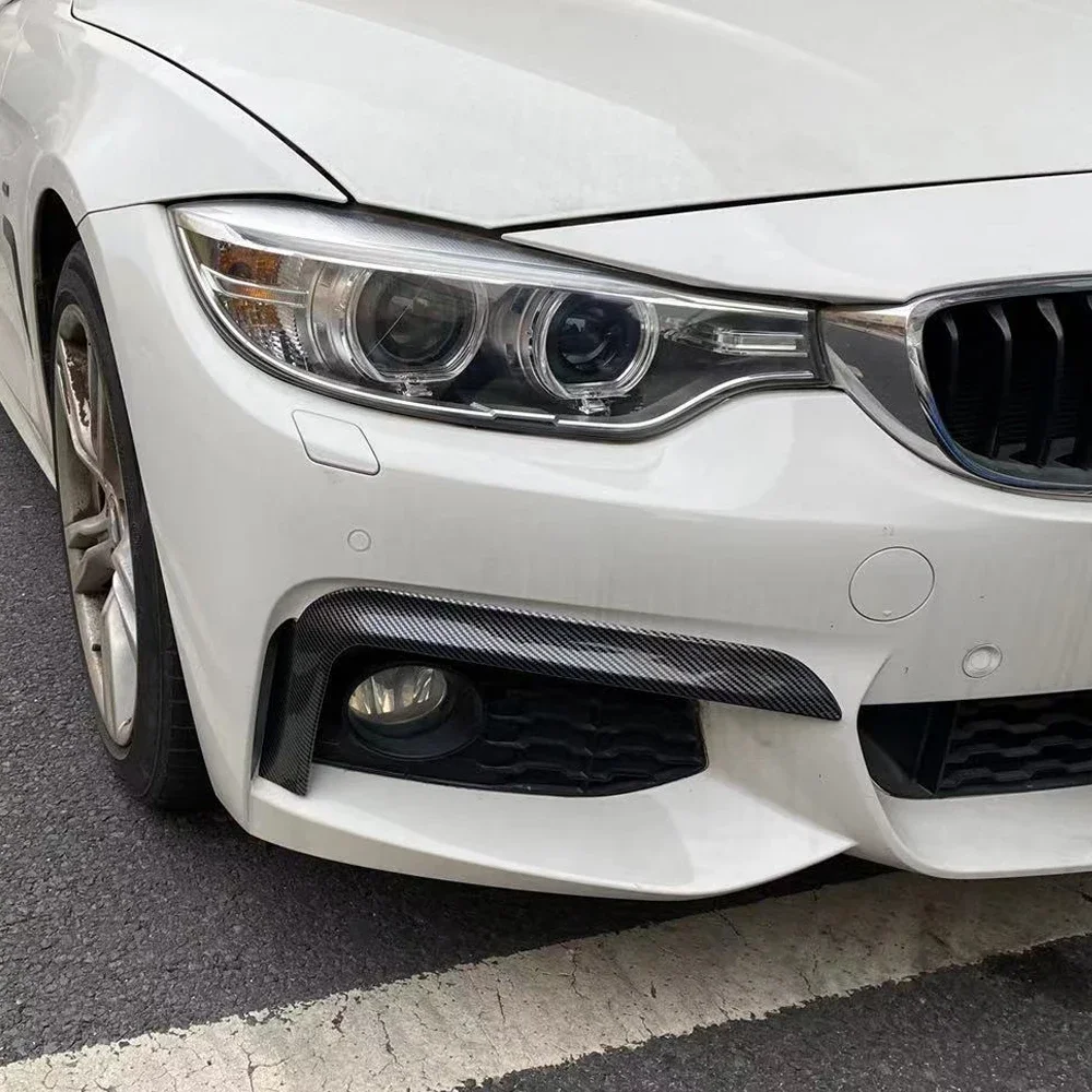 Для BMW 4 серии F32 F33 F36 M-Sport 420i 428i 435i 440i 2014-2020 передние верхние сплиттеры комплект
