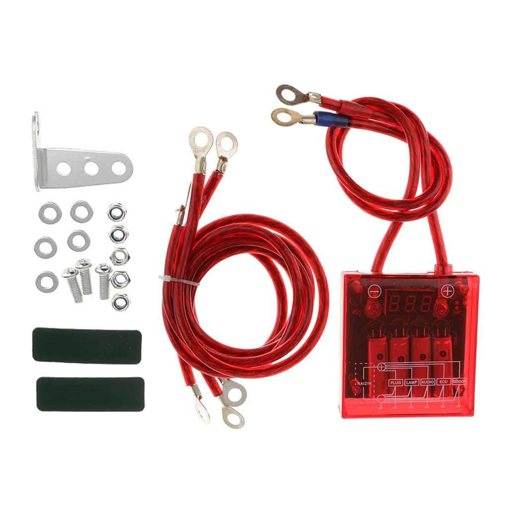 

Practical Auto Grounding Voltage Stabilizer Regulator,Red