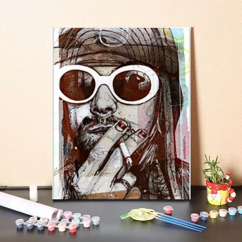 Рисование по номерам сделай сам жесткие мальчики красивые Пираты цифровая