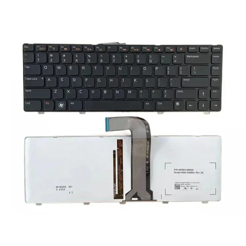 Замена клавиатуры ноутбука для Dell N4120 N5040 3420 14vr 7420 P22g M421r