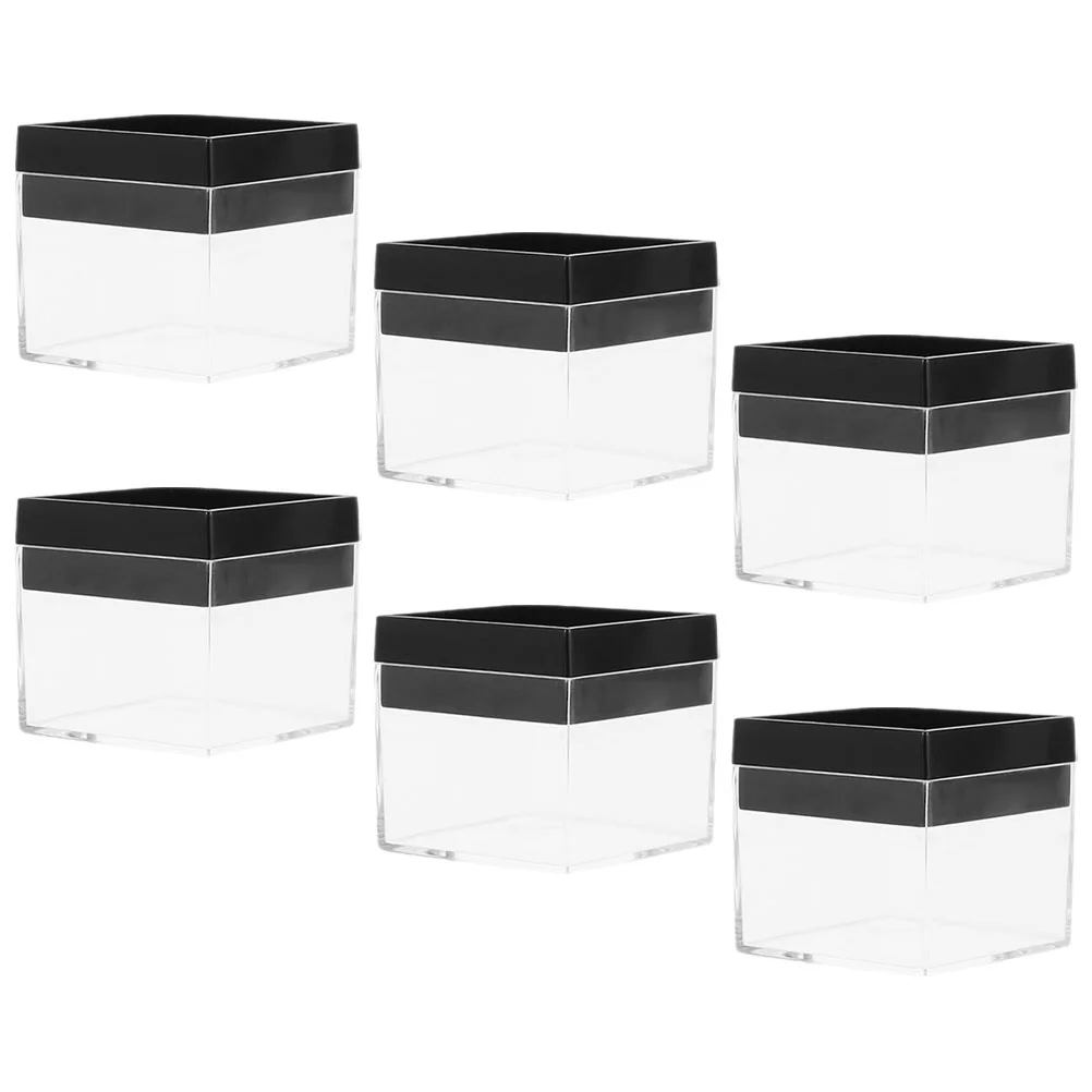 

Mineral Standard Box Specimen Storage Case Transparent Showcase Clear Display Cases Plastic Gems