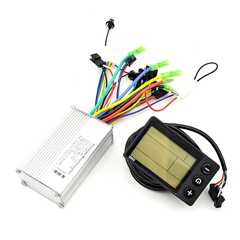 

Electric Bike Controller 24V-48V 250W-350W Brushless E-Bike Controller With LCD Display Bicycles Scooter Controller S866