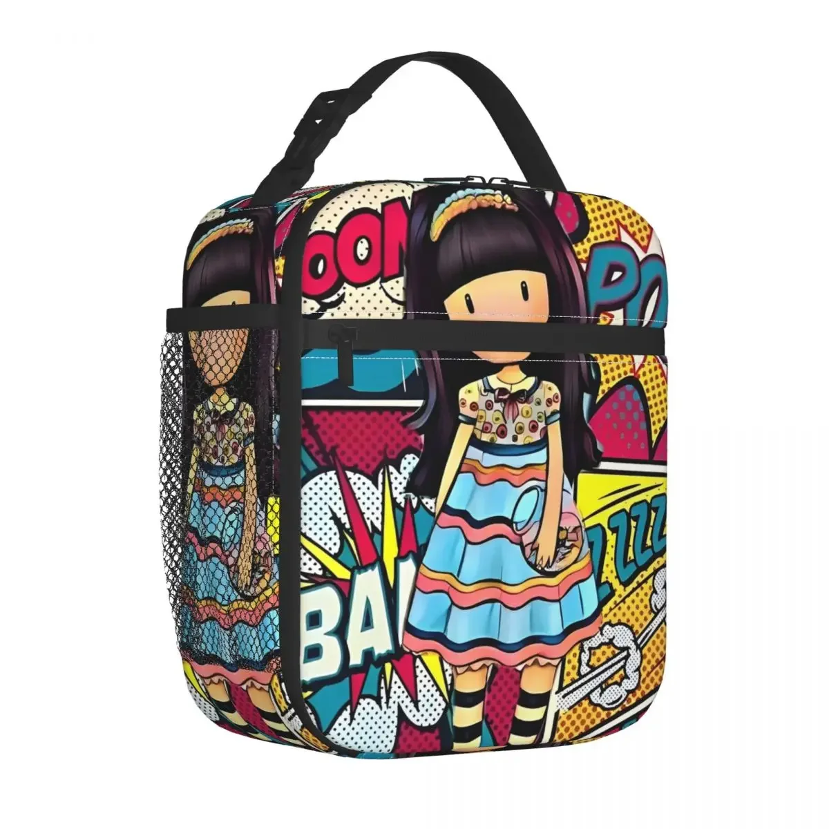 Теплоизолированная сумка для ланча санторос Gorjuss Контейнер еды Портативный