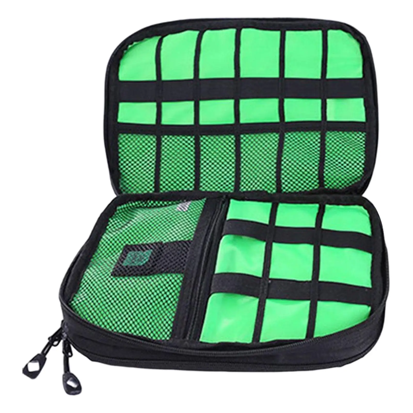

Electronic Organizer Shockproof Portable Large Cord Management Case for SD Card Power Adapter Plug Data Cables Mouse Travel