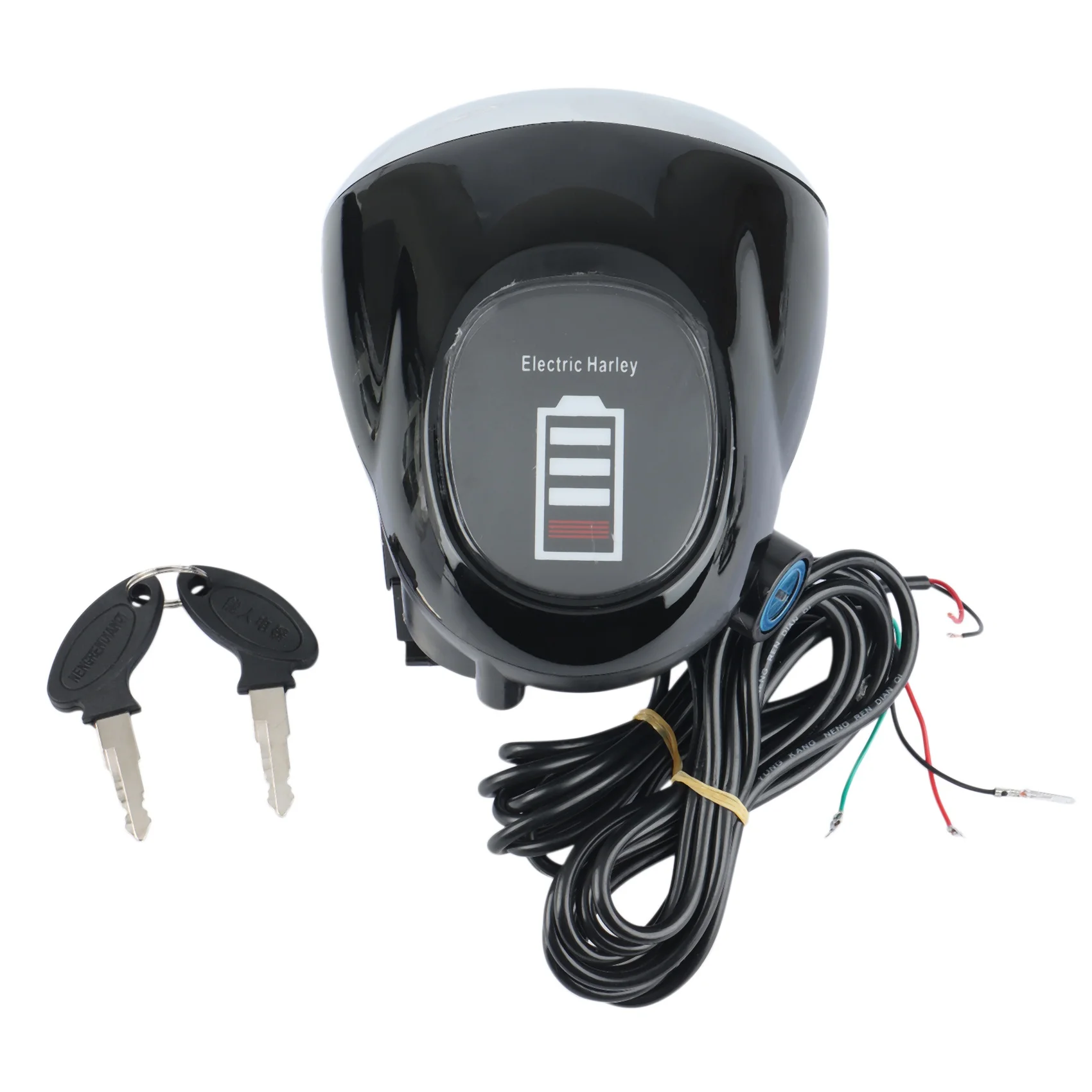 

For Citycoco Electric Scooter Angel Eye 60V Speed Power Meter Accessories Headlight Key Electric Lock Kit