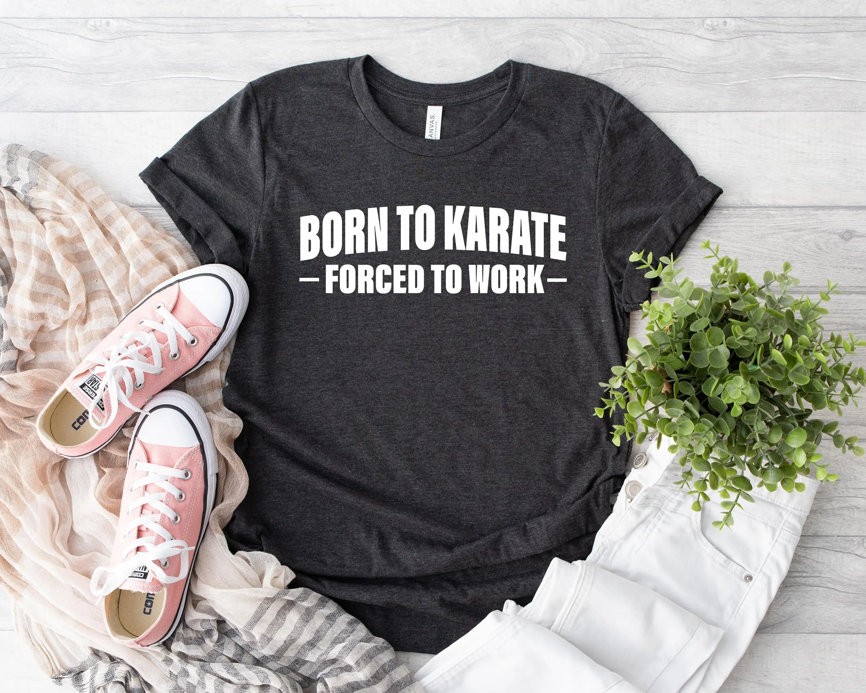 Фото Футболка с надписью «Born To Karate», «I Love» №1