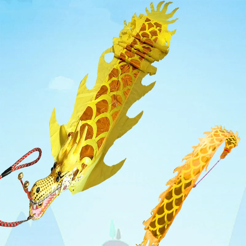 Праздничный танцевальный Дракон 2 м/3 м реквизит для детей и взрослых