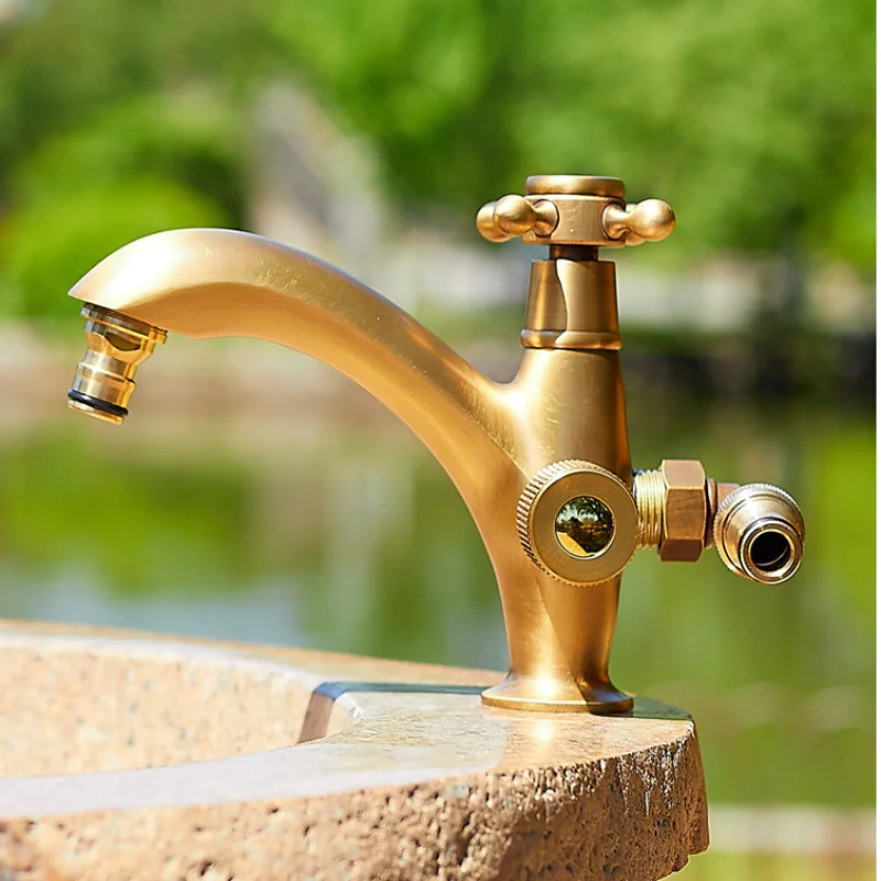 Смеситель для двора медный кран с одним охлаждением устойчивый к замораживанию и