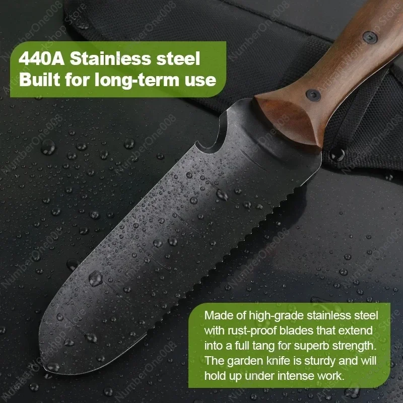 SUNSHINE 440 японская деревянная ручка из нержавеющей стали садовые инструменты нож