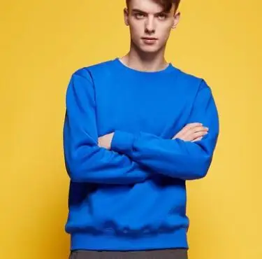 

2023HOT ZNG зимняя одежда с круглым воротником Мужская Флисовая утепленная одежда с длинным рукавом без рисунка оптом и в розницу