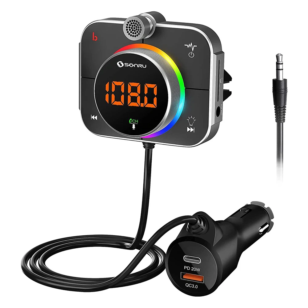 

High Quality New Practical Brand New MP3 Player Accessories Dual USB Multi-Functional Parts Replacement 12-24V