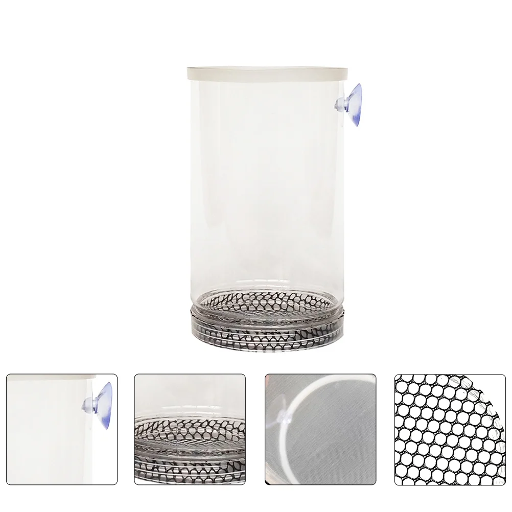 

Fish Box Breeding Aquarium Hatching Incubator Isolation Tank Breeder Net Hatchery Divider Small Mesh Fry Egg Containerprotector