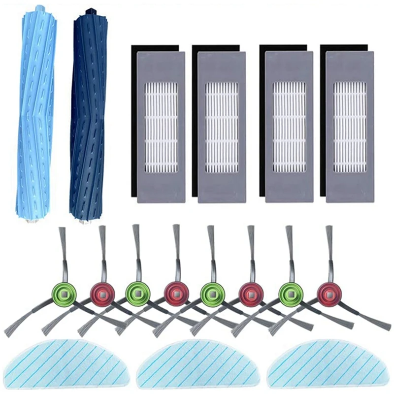 

Brush Filter Mop Cloth Accessories For Ecovacs DEEBOT OZMO T9 AIVI T9 AIVI+ Robot Vacuum Cleaner Parts