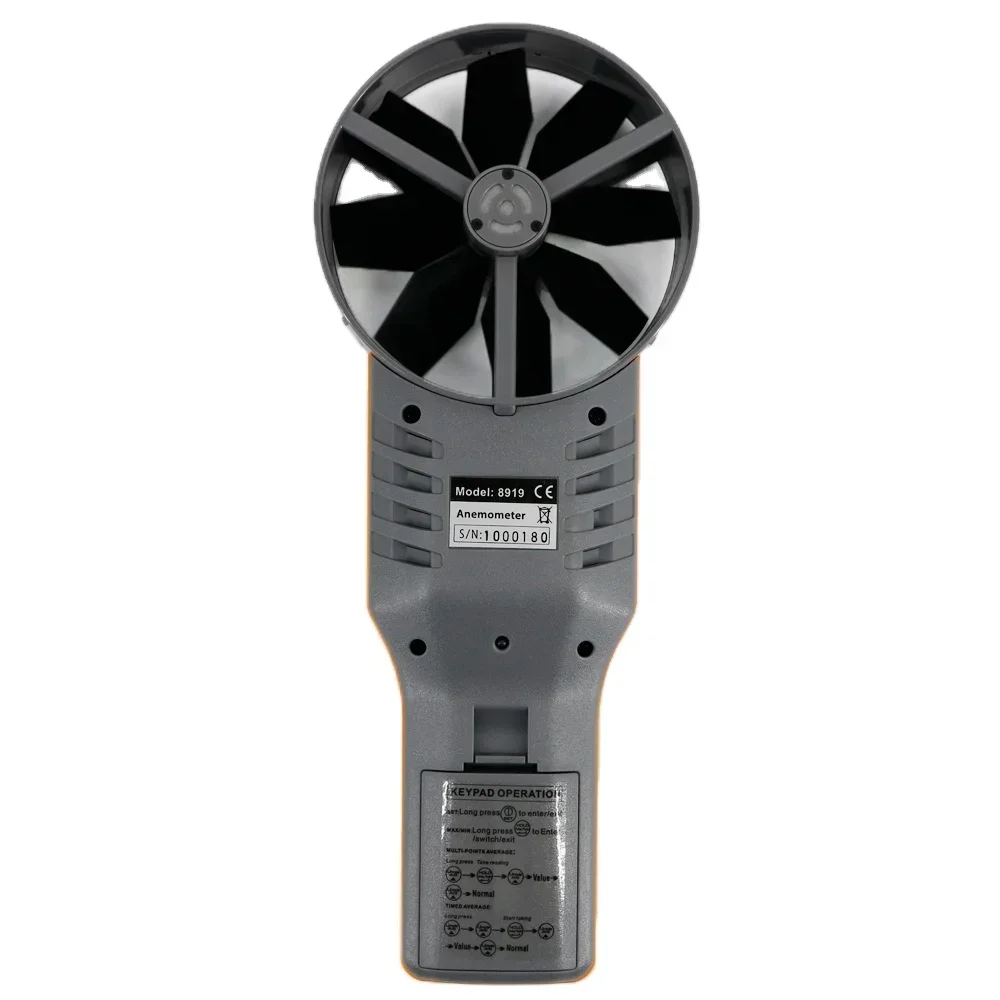 Многофункциональный измеритель воздушного потока AZ8919 скорости ветра
