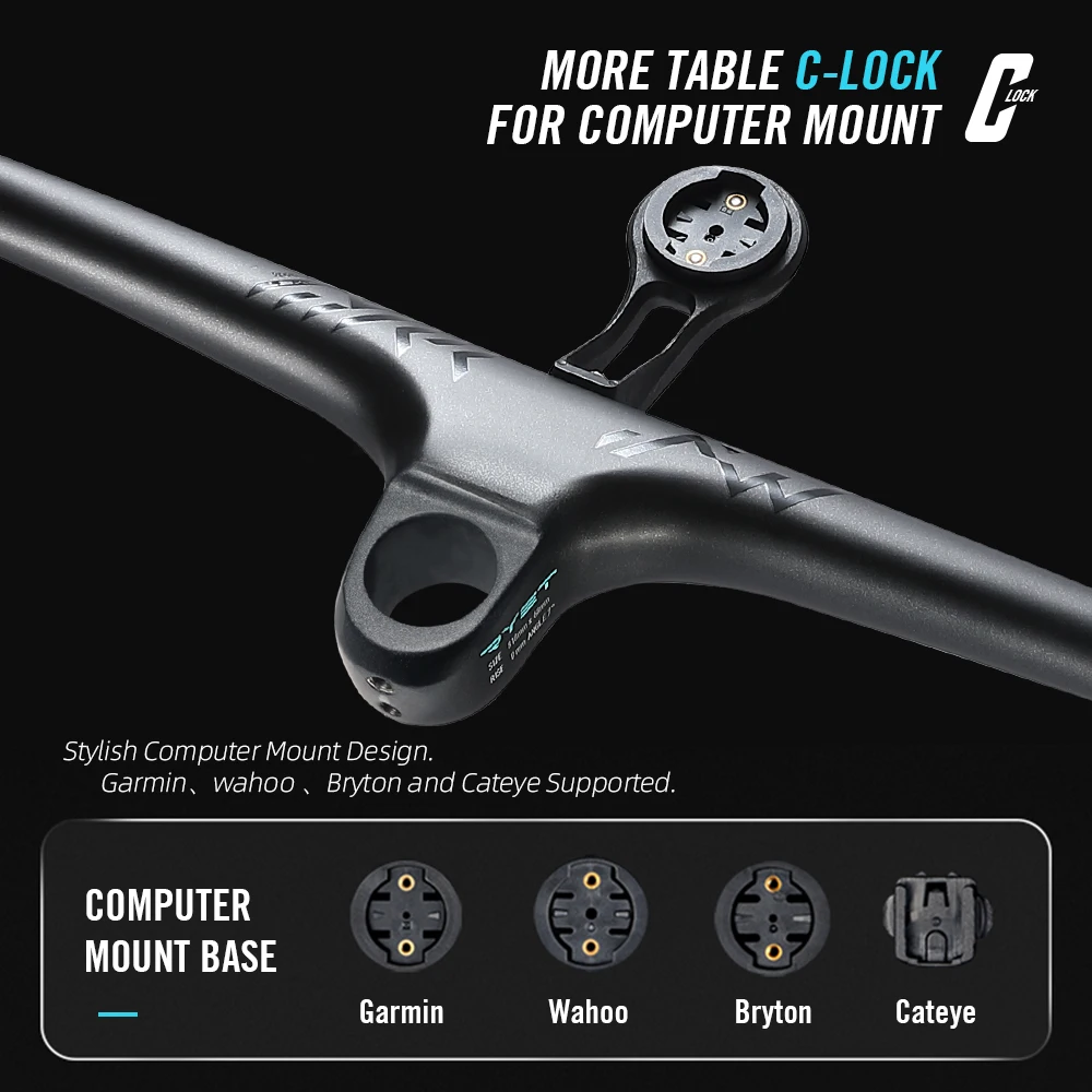 RYET MTB Интегрированный руль T1000 Carbon Rise 810 мм-7 градусов UD матовый велосипед AM XC