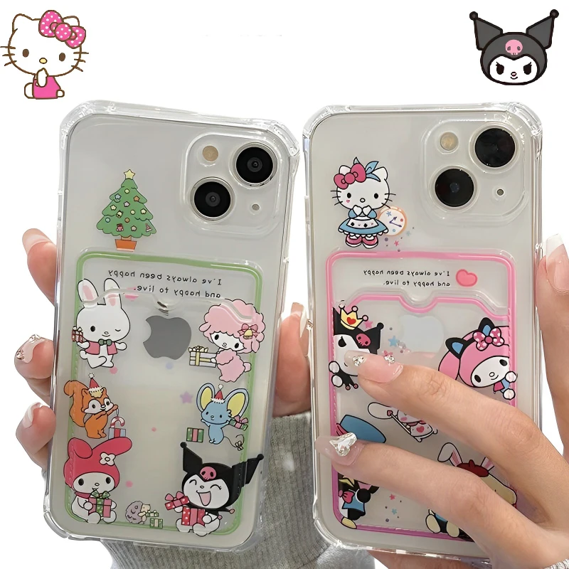 

Чехол для IPhone14 13 12 11Promax с рисунком Hello Kitty