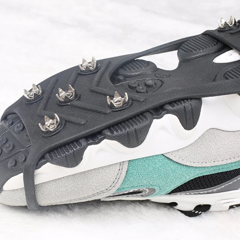 

GXMC Ice Grips Traction Cleats Grippers Non-Slip Over Shoe Boot Spikes Crampons