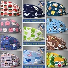 Высококачественная Шапочка с мультяшным принтом для ухода, Регулируемая Шапочка для анестезии, хирургическая шапочка для доктора, шапочка для ухода за домашними животными, шапочка для ухода за медсестрой