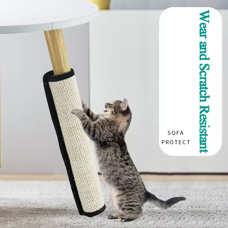 

2022New Cat Scratcher Sisal Mat Board Cat Scratch for Sharpen Nails Scraper Kitten Pad Cat Toy Chair Table Sofa Mats Furniture P