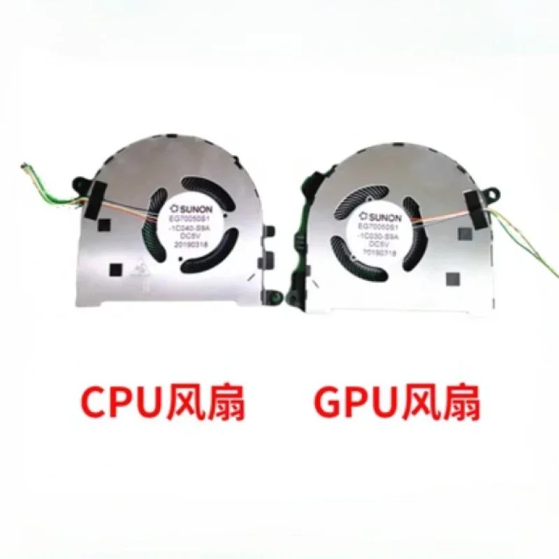 Вентилятор охлаждения процессора вентилятор графического для Lenovo IdeaPad Yoga C940-15IRH