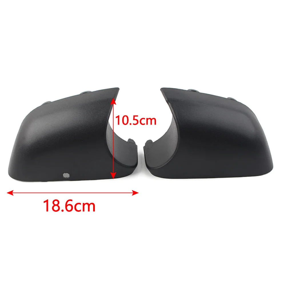 1 Pair Car Door Wing Rearview Mirror Bottom Cover For Opel Vivaro 2014-2018 Vauxhall