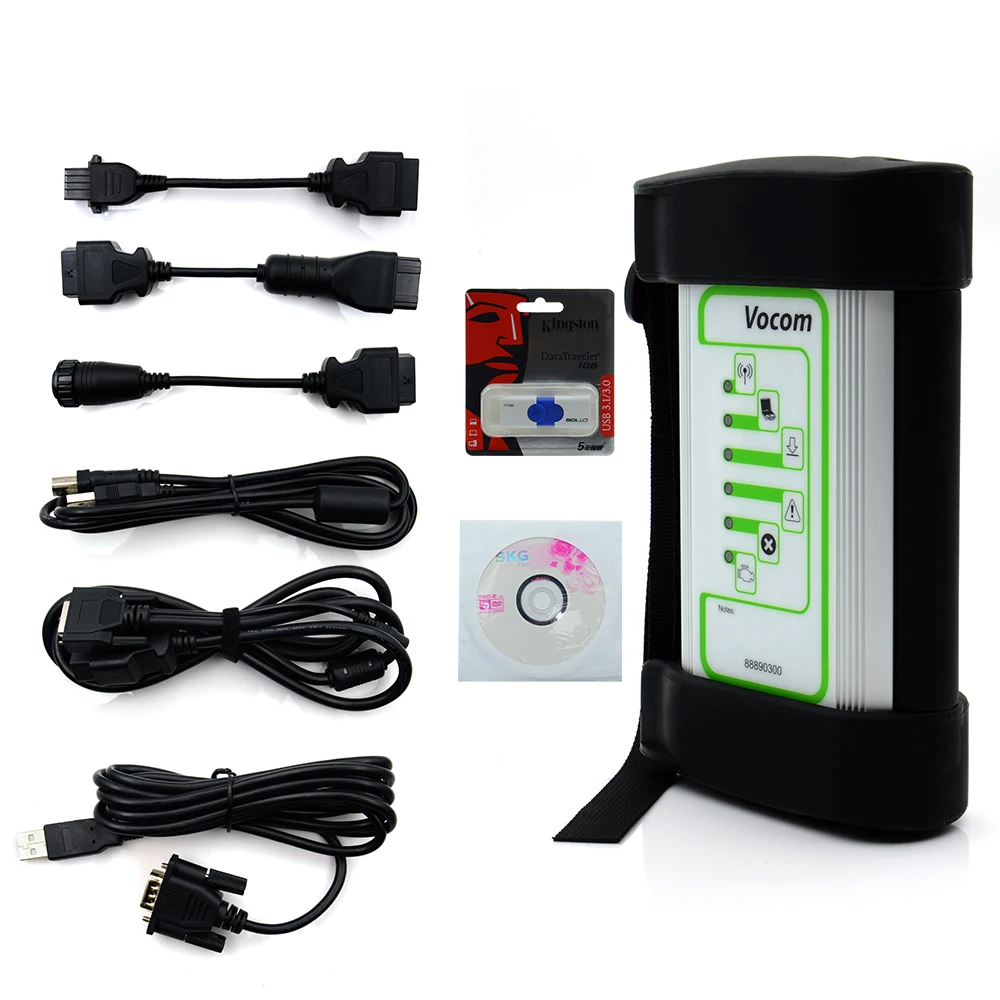 Тяжелый для Volvo vocom 88890300 V2.8.150 Диагностика грузовика для UD для Mack для Volvo Vocom интерфейс Диагностика программирования