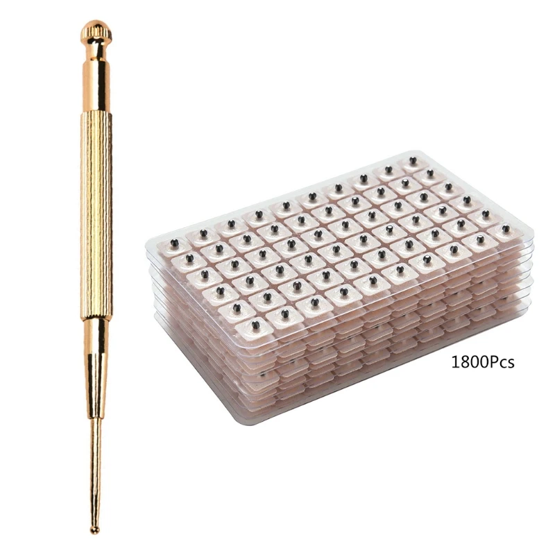 

Уход за ушами массажный латунный рефлексотерапевтический зонд с семенами