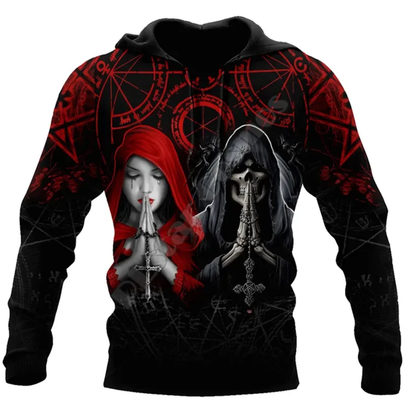 Рисунок 6 - Толстовка мужская с 3D-принтом черепа