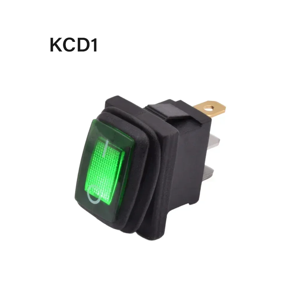 Водонепроницаемый клавишный выключатель KCD1 KCD3 12 В 24 220