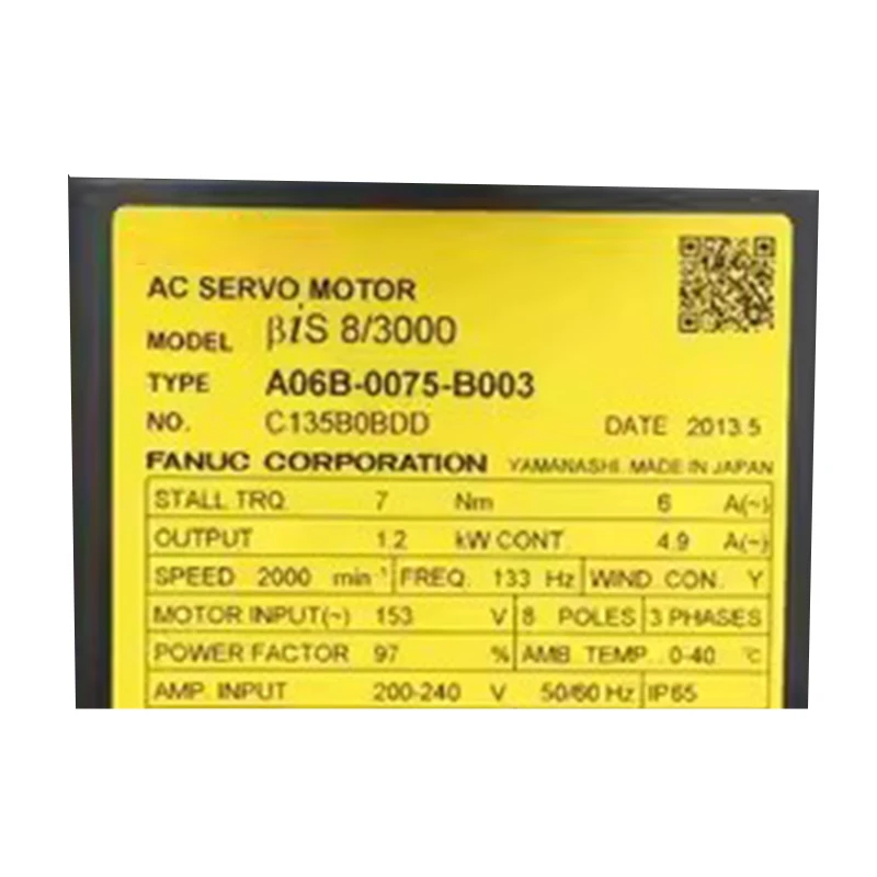 

A06B-0075-B003 Brand new original, on-site photos taken, one-year warranty