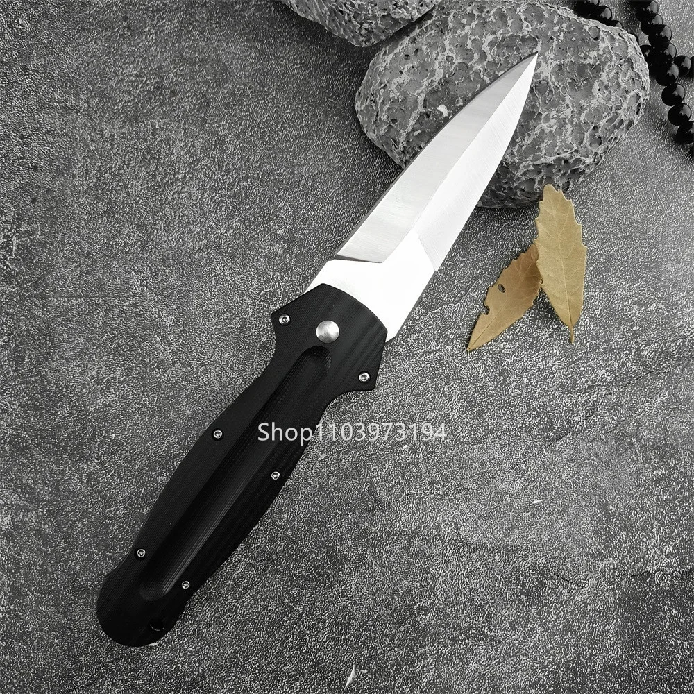 Черный Складной Нож C215 D2 Лезвие Из Высокоуглеродистой Стали G10 Ручка Тактический