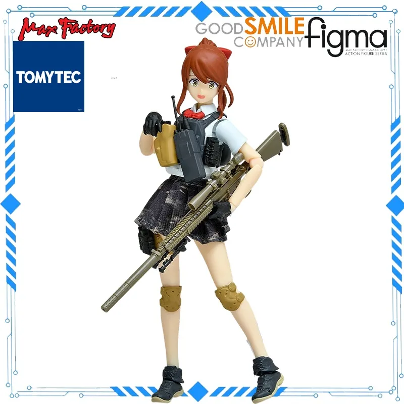 Фото Оригинальная фигурка Max Factory от TOMYTEC Figma #   Коллекционная модель мобильной куклы JK SP-157 с миниатюрным оружием, ручная работа, подарок №2