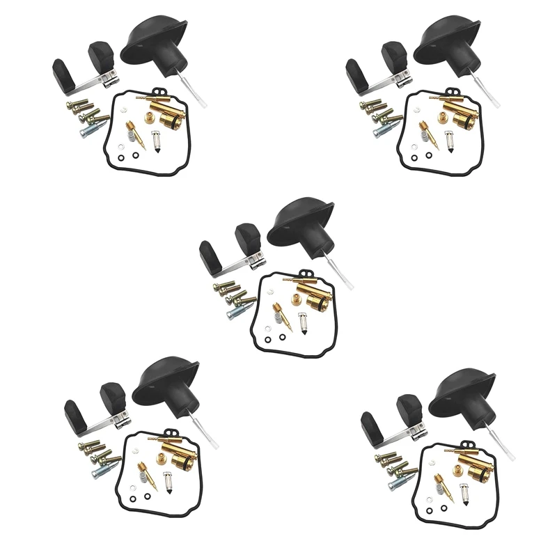 

5X Motorcycle Carburetor Repair Kit Motorcycle Carburetor Piston Float Gasket Kit For Yamaha Virago 250 XV250