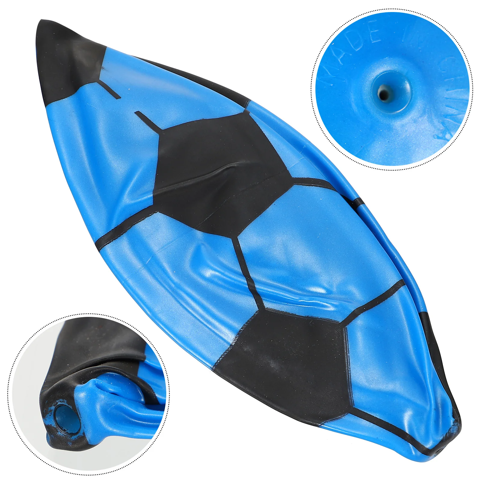 

6 шт., детские пластиковые надувные футбольные мячи
