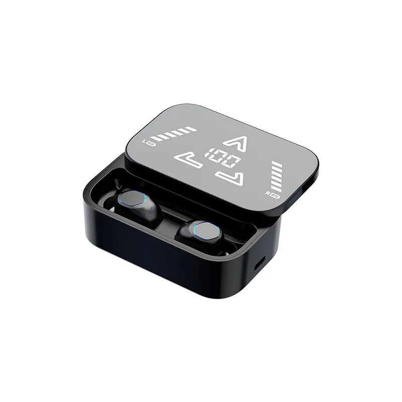 Фото Беспроводные Bluetooth-наушники Shoumi, сенсорные наушники-вкладыши, игровая гарнитура, стерео шумоподавление ушей с микрофоном для телефонов, игры M9 №3