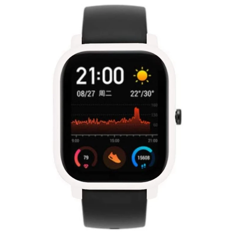Защитный чехол для смарт-часов Xiaomi Huami Amazfit GTS белый | Электроника