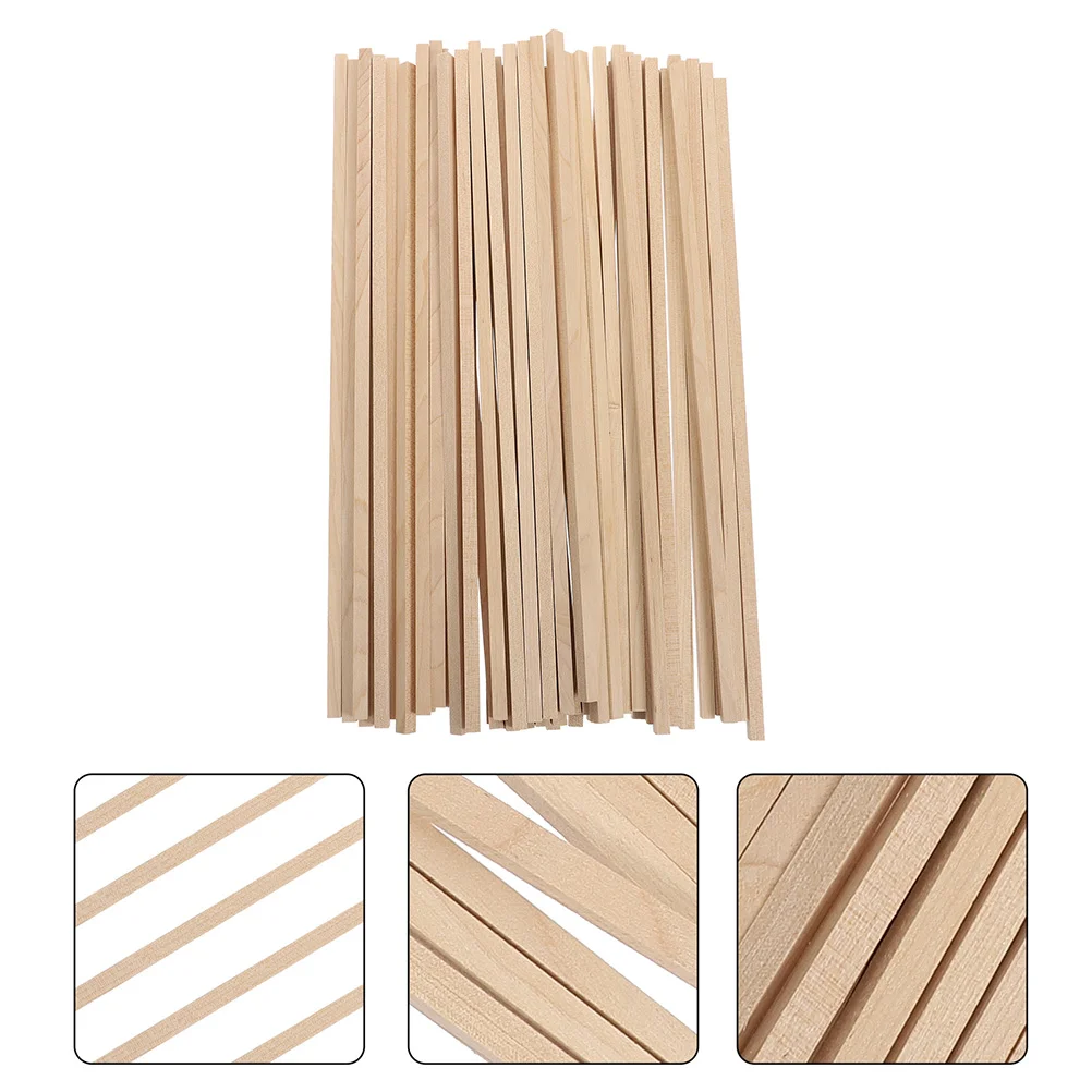 

Sticks Stick Dowel Wooden Wood Square Craft Unfinished Rod Hardwood Diy Popsicle Ice Rods Twigs Birch Crafts Treat Natural