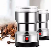 home electric coffee grinder zd 12 conical coffee bean grinder home kitchen mini 220v automatic coffee grinder 1pc