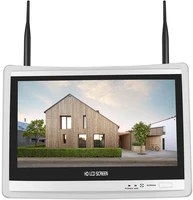 3mp cctv p2p 4ch wifi nvr kit 12 5 inch hd lcd wireless camera system