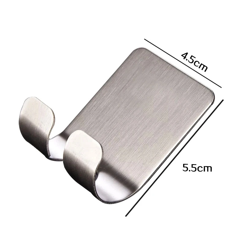 

1PC 304 stainless steel Razor Holder Men Shaving Shaver Shelf Shaving Razor Rack Bathroom Home Viscose Wall Hooks Hanger