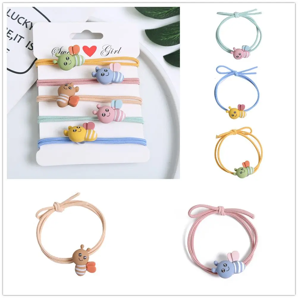 

Gift Simple Head accessories Head Rope Hair Ring Hair Tie Rope High Elastic Honey