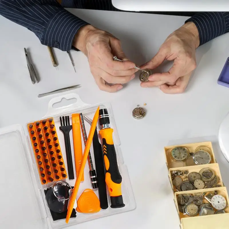 Набор маленьких прецизионных отверток мини-набор магнитных 50 в 1 набор для