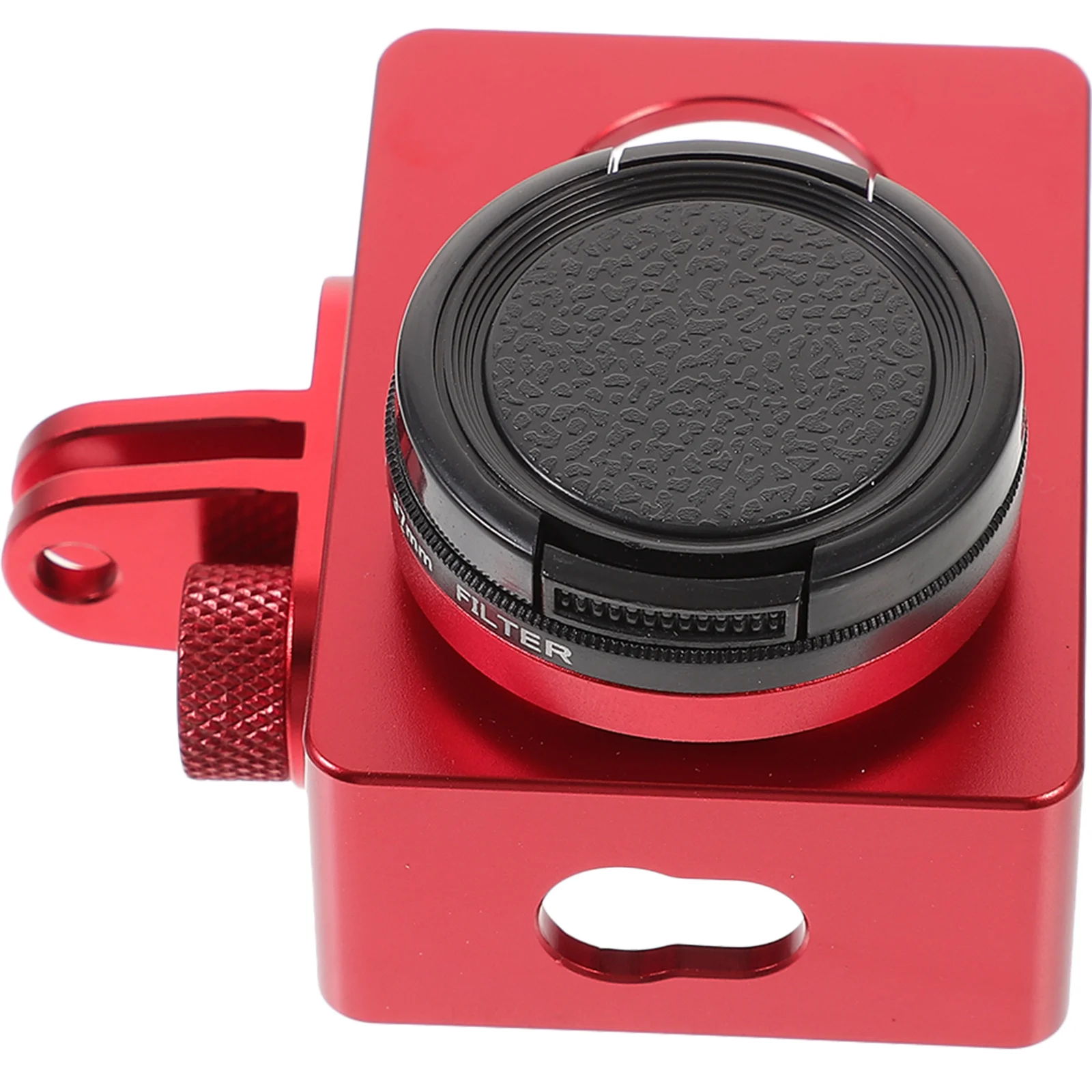 

Aluminum Alloy Frame Protective Case for Yi 4K Action Camera(Red)