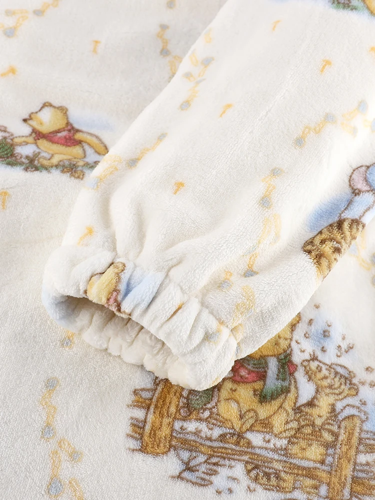 Пижамы из кораллового флиса Little Bear Paradise осенне-зимние женские фланелевые пижамы