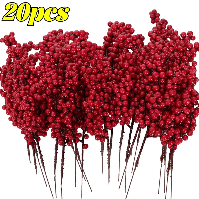 

Искусственные красные ягоды Холли