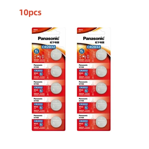 Оригинальные литиевые батарейки Panasonic CR2032