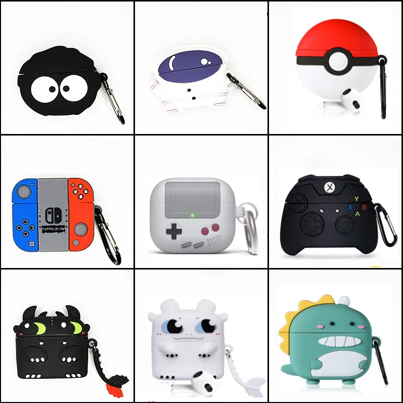 

Silicone Cartoon Cute Case for Airpods 3 2021 Airpods 3rd Generation Earphone Charging Case Cover